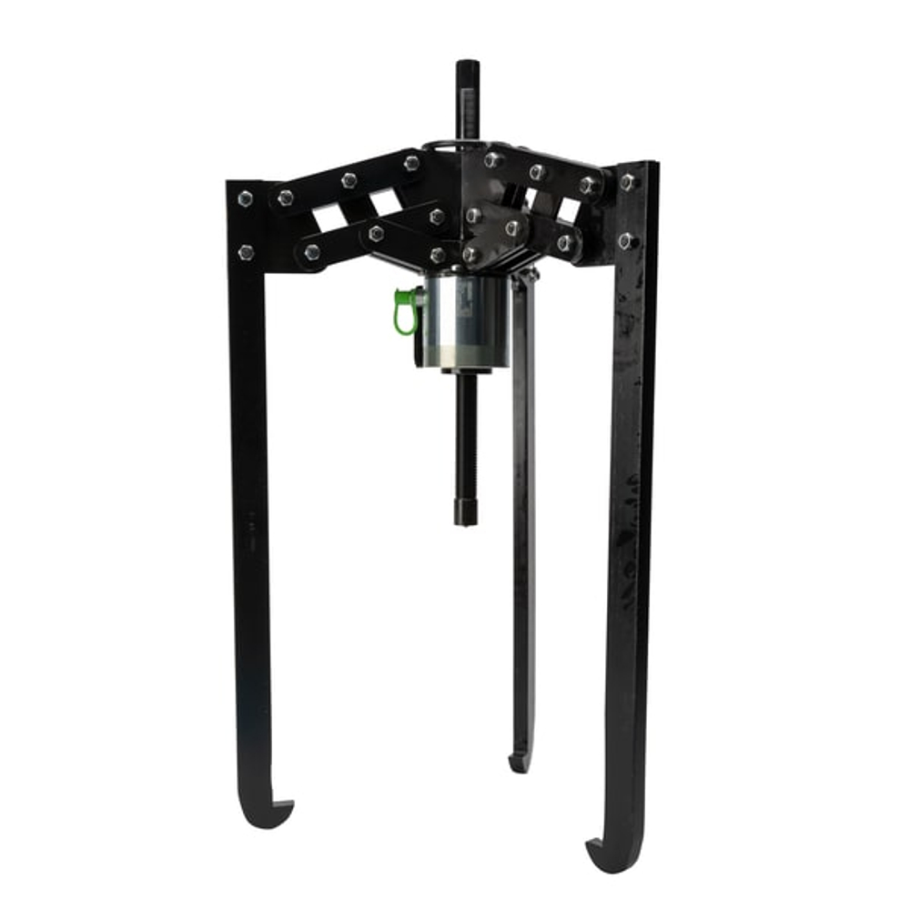 Hydraulically-assisted heavy duty jaw puller without hydraulic pump TMHP 50/570X