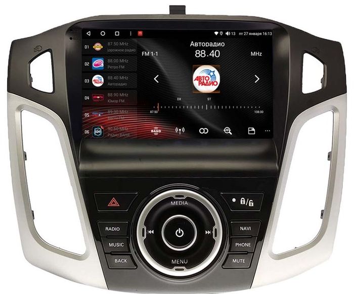 Магнитола для Ford Focus 2011 - 2019 - Vaycar VA17-0150-2K на Android 13, Быстрая, 2K QLED, CarPlay,4G SIM-слот