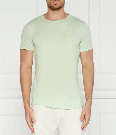 Футболка JASPE Tommy Jeans - лимонный(DM0DM09586)