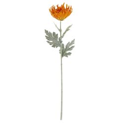 GAEM Цветок искусственный "Хризантема" (Real Touch), L20 W20 H78 см