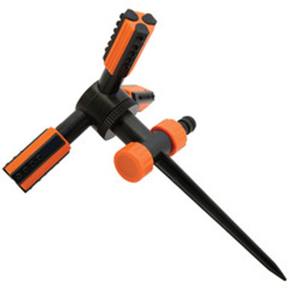 Ороситель 3-х рожковый TRIO на пласт. ножке АР3008