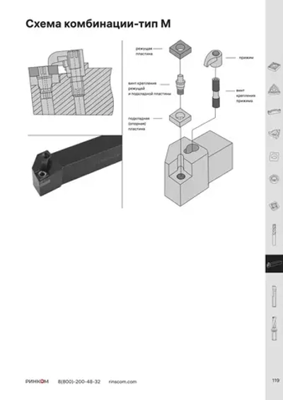 Державка SNR0020R16 Deskar