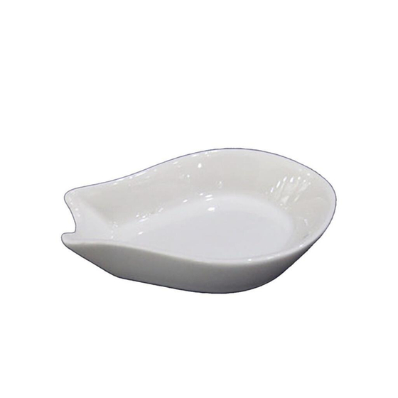 Подставка для ложки 7,6*5,5 см h1,9 см белый фарфор NEW P.L. Proff Cuisine [6]