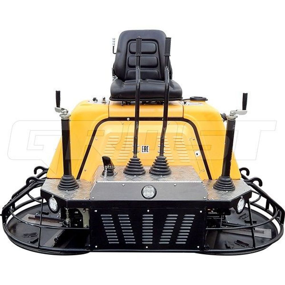 GROST ZMD-1000 - Затирочная машина двухроторная по бетону - [2х980 мм / Honda GX690]