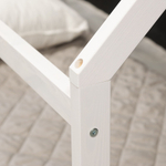 Кровать домик односпальная 90х190 Cozy, белая