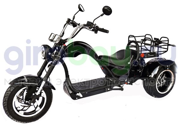 Electric chopper trike top