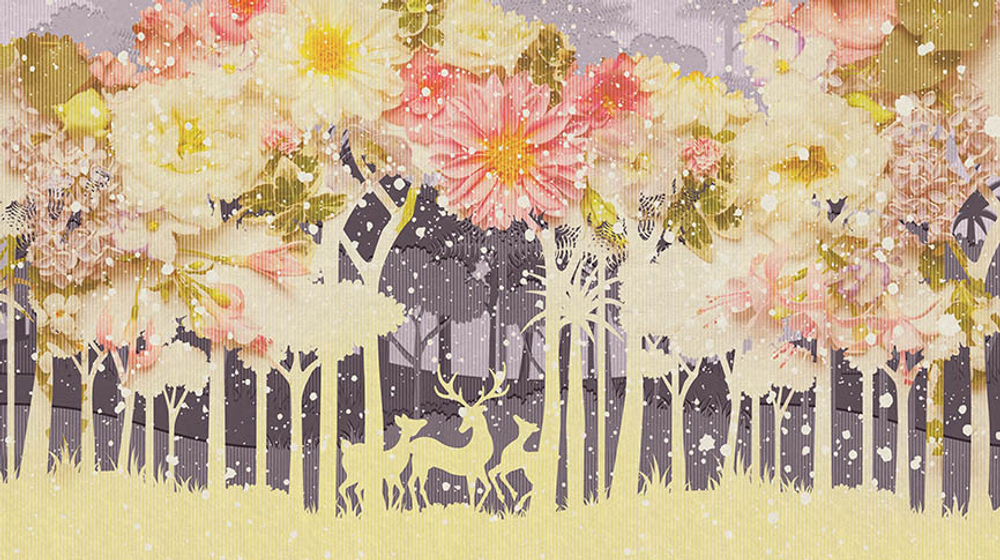 Дизайнерские обои Wall Street Applique