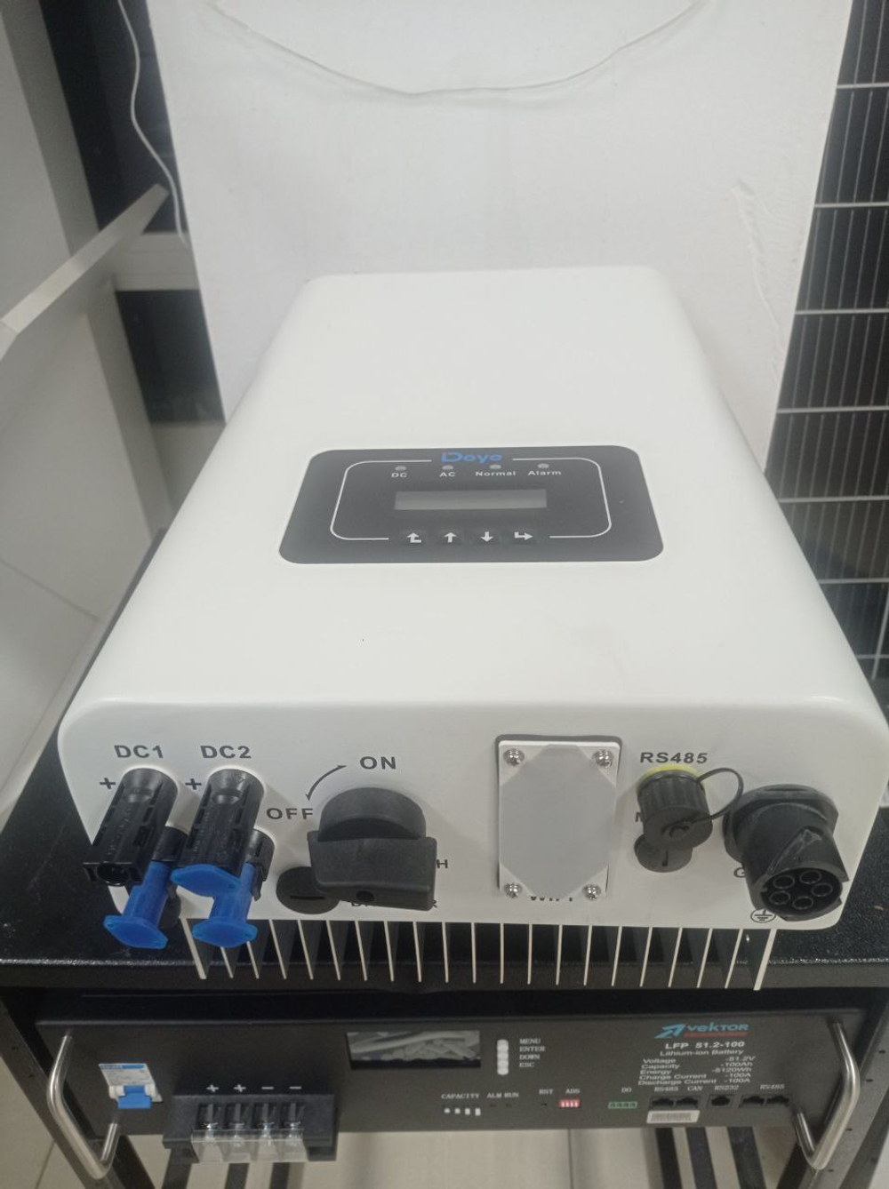 Сетевой солнечный инвертор Deye SUN-10K-G06P3-EU-AM2-P1 (10kW / 3P / PV 15kW)