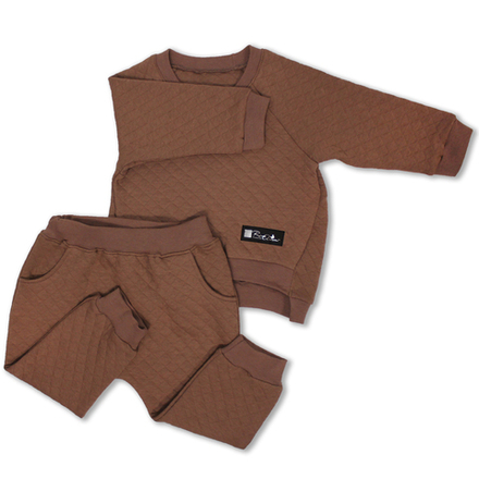 Штанишки утепленные Шоколад RinaAmari