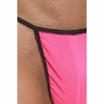Мужские трусы стринги розовые Cosmos Colors NN01PS