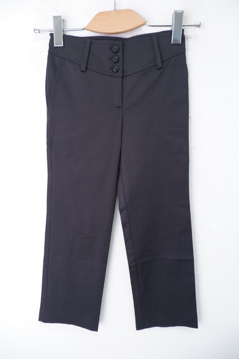 Брюки черные классические на 7-8 лет, новые
