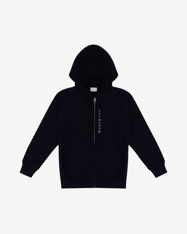 Худи Script zipper черный - фото 1