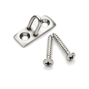 Площадка крепления линя Riffe к арбалетам для подводной охоты Riffe (кроме Euro) со скобой и 2 мя шурупами в комплекте