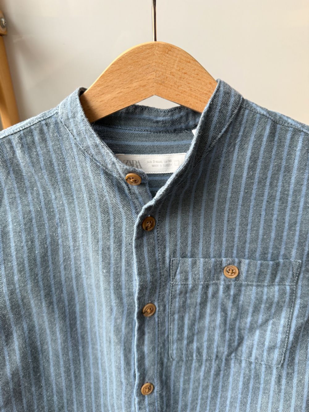 Хлопковая рубашка Zara, 98