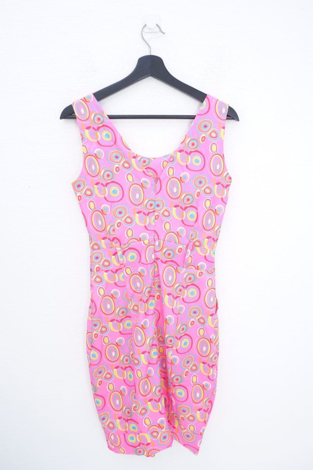 Платье AScool малиновое "с кругами" 44 размер, новое