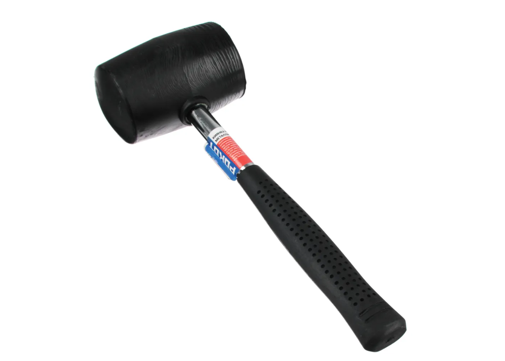 Киянка резиновая 680 грамм с металлической ручкой Рокот