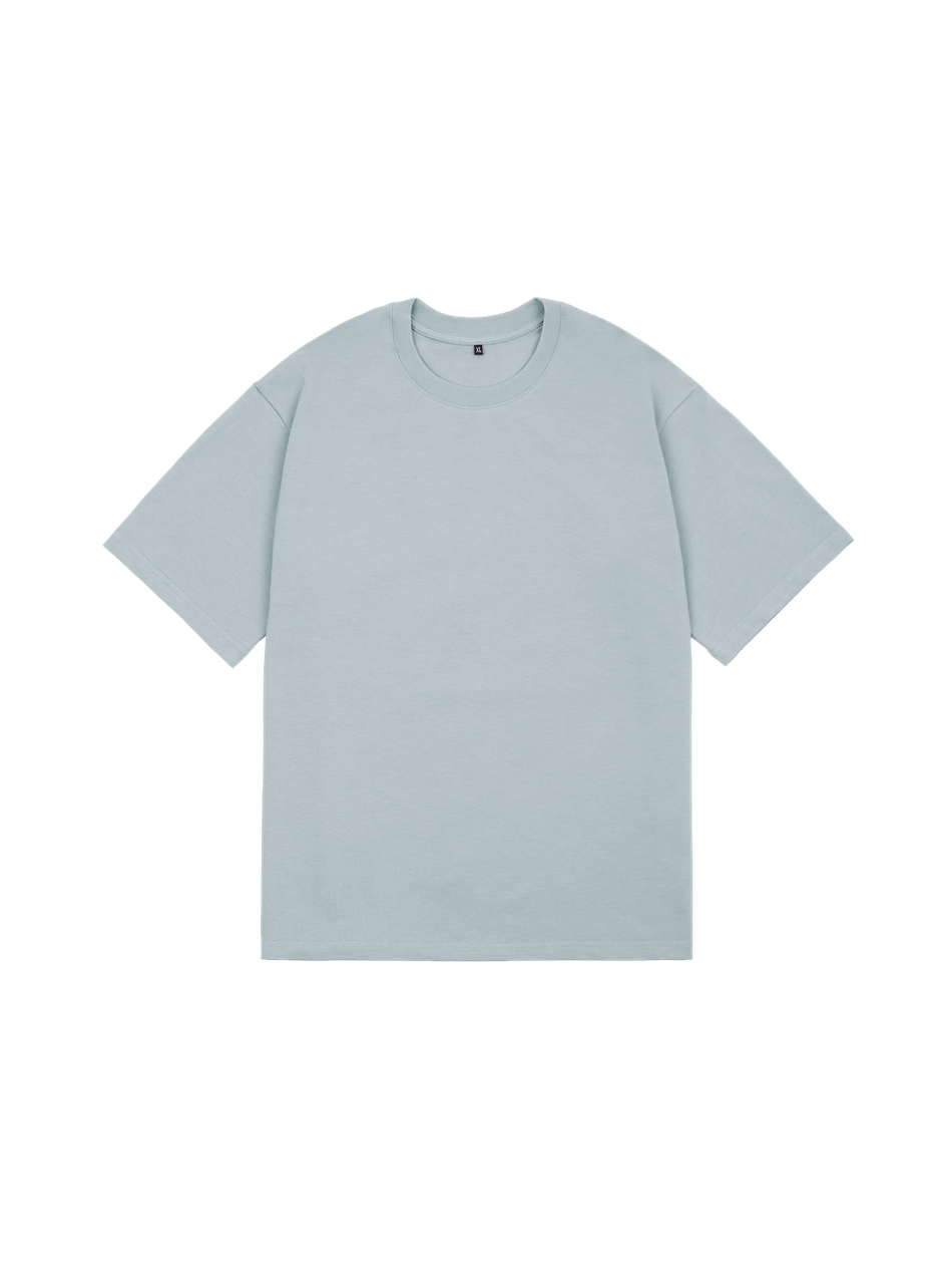 Футболка оверсайз (серый) 230 г