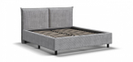 Кровать ЛЕО 160 Вельвет Корд серый