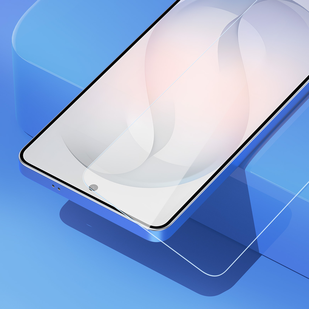 Защитное стекло на экран для Samsung Galaxy S26+ Плюс, серия Roga Series от Dux Ducis (в комплекте ванночка для выравнивания и установки)