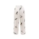 Брюки Called a Garment Флисовые Birds Женские Молочные