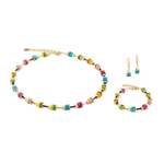Серьги Coeur de Lion Multicolour Gold 4413/20-1516