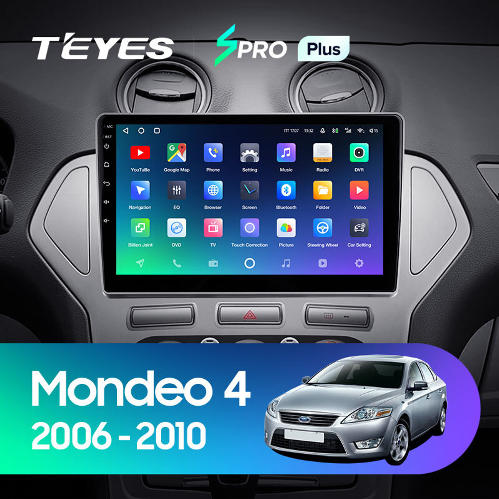 Teyes SPRO Plus 10,2"для Ford Mondeo 4 2006-2010