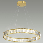 5015/45L L-VISION ODL23 605 золотой/прозрачный металл/хрусталь Люстра LED 45W 4000K 4500Лм VEKIA