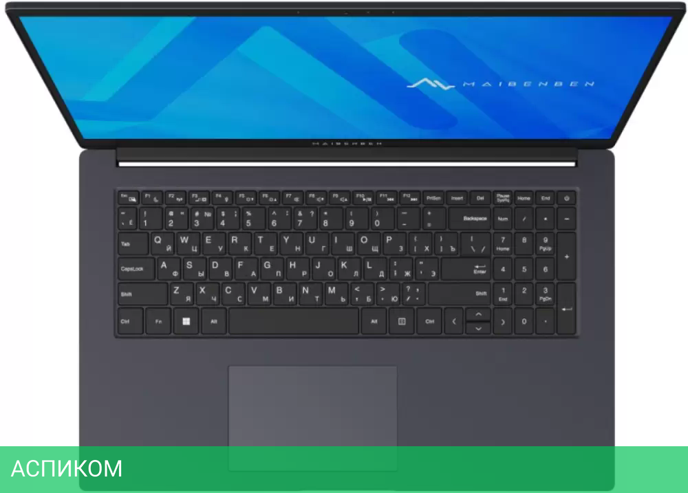 Ноутбук Maibenben M17A-R758UMG1SHURE3