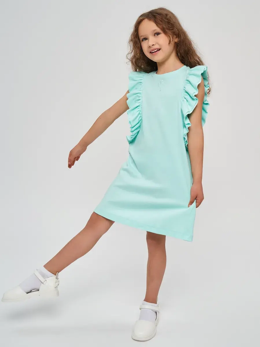 Платье детское BH Stars "Сияние Арктики, 100% хлопок