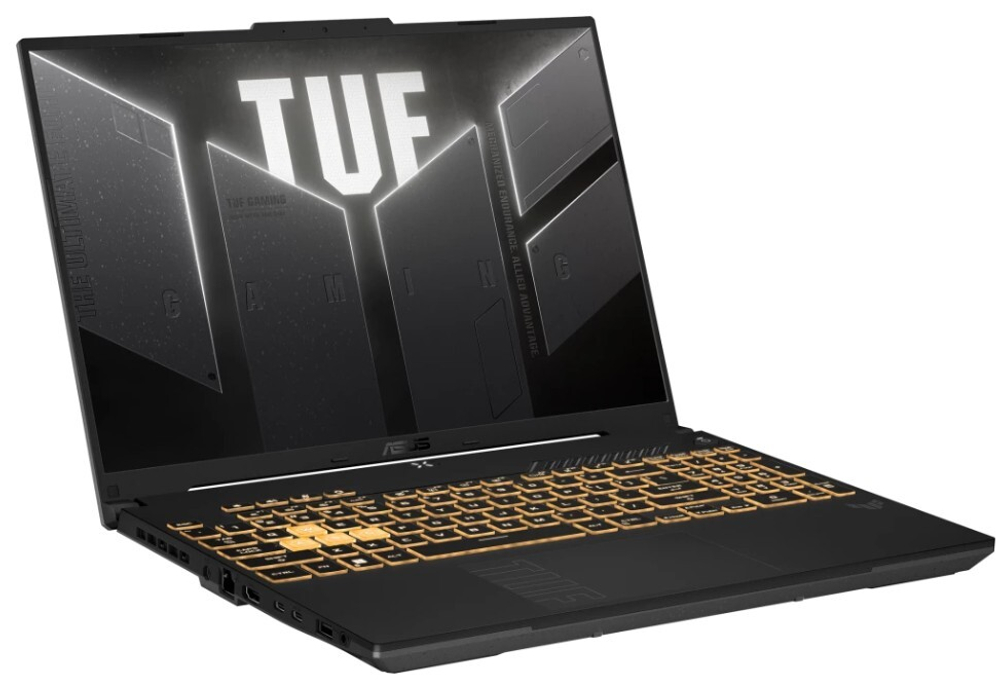 Ноутбук  ASUS TUF F16 FX607VU-RL061 16 ", Core i5, 16 Гб RAM, 512 Гб SSD, GeForce RTX 4050, Серый