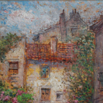 Винтажная картина «Городской Пейзаж»