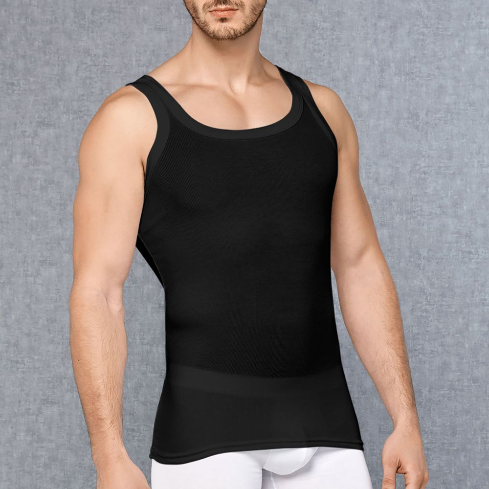 Классическая мужская майка Doreanse Ribbed Modal (Размер: XXL) (Цвет: темно-синий)