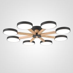 Потолочная Люстра Turna 8 Black By Imperiumloft