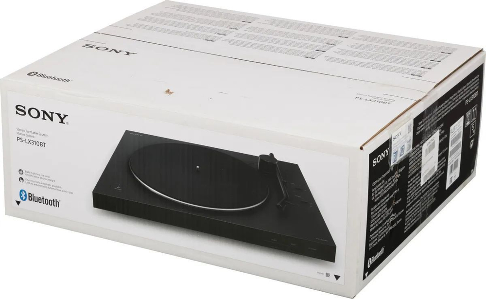 Виниловый проигрыватель Sony PS-LX310BT с поддержкой BLUETOOTH