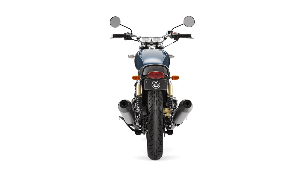 Royal Enfield Interceptor 650 Barcelona Blue (Black Alloy)