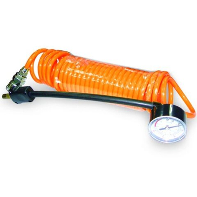 Шланг-удлинитель AVS, HS-01, для автомобильных компрессоров, с манометром, 78642