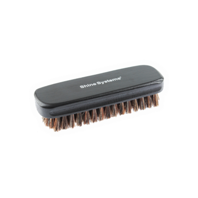 Shine Systems Leather Brush - щетка для чистки кожи с натуральной щетиной