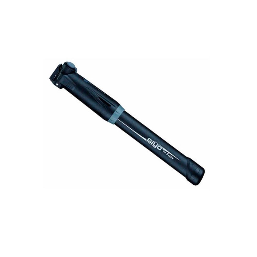 Насос компактный, 100psi, с выдвижным шлангом, пластиковая ручка, головка-автомат А/V-F/V, цвет чёрн