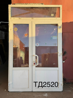 Дверь Пластиковая Б/У Входная 269(в) х 169(ш)