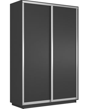 Шкаф-купе ЭКСПРЕСС-2 Хит ДД бетон, диамант серый, крафт табачный