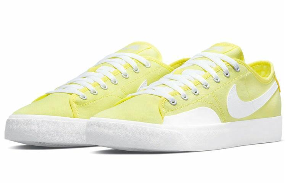 Кроссовки Nike Blazer Low Sb "Light Citron"