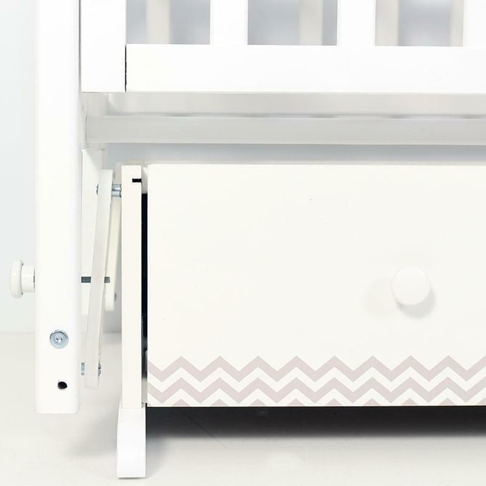 Кровать детская 120*60 "СИЛЬВИЯ"-7 (арт.47) универ маят/ящ "Слоники"