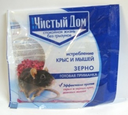 Чистый дом от грызунов Форет зерно 50г