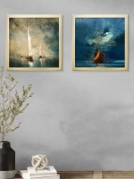 Картины на стену интерьерные на холсте 2 шт