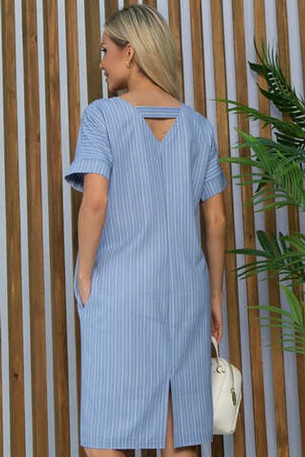 Платье Покоряя сердца (джинс) П13460-1М LT Collection