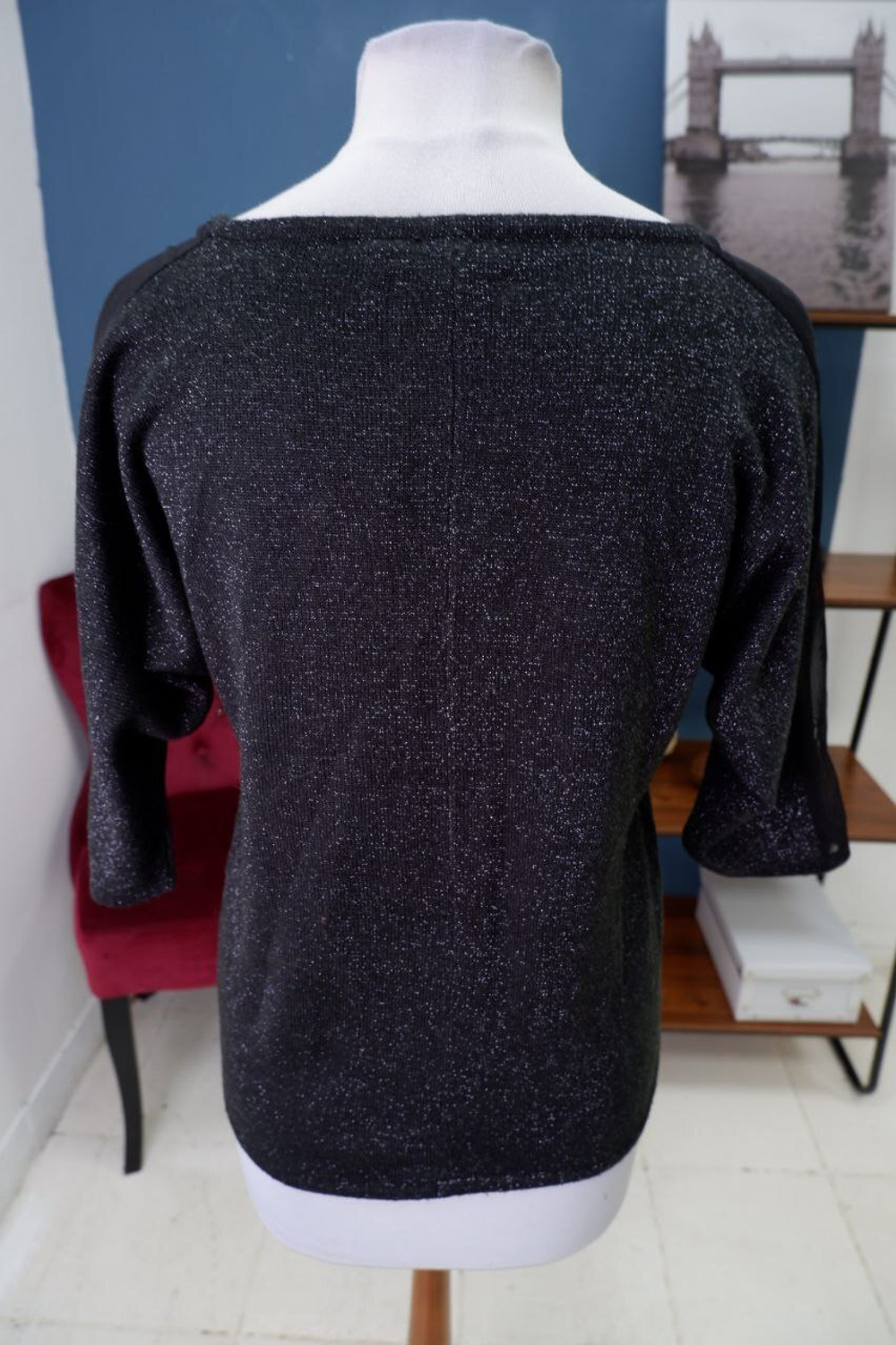 Джемпер Noir Luxury с люрексом 42 размер