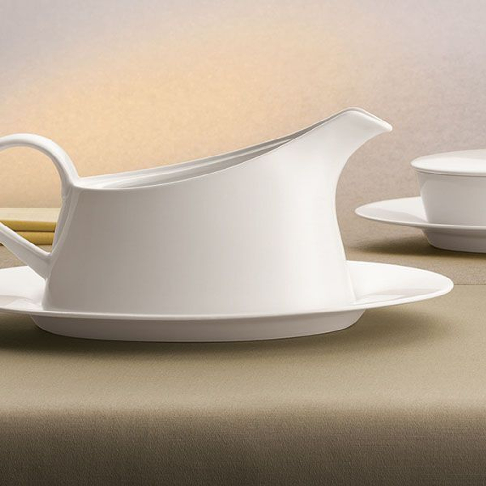 Блюдо «Пьюрити» овальное;эко-кост. фарф.;,L=33см;белый (Цвет: белый)