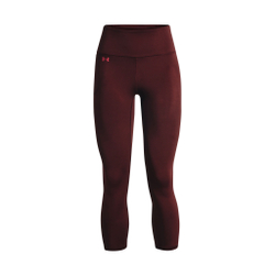 Женские теннисные брюки Under Armour Motion Ankle Tight Women - Dark Red