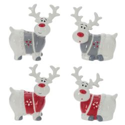 GAEM Набор: солонка и перечница "Северный олень", L8 W4 H8,5 см, 2в.