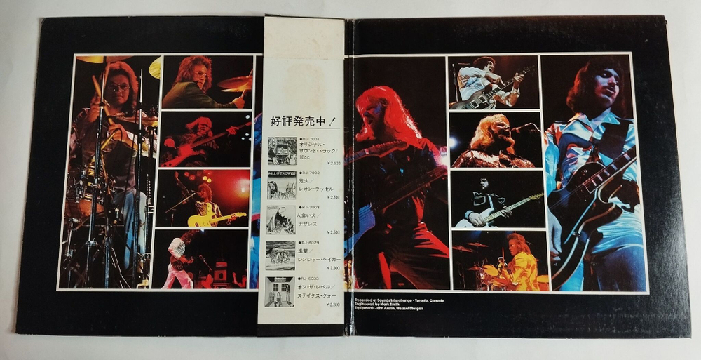 Винтажная виниловая пластинка Bachman Turner Overdrive Four Wheel Drive (Japan 1975) (Obi)
